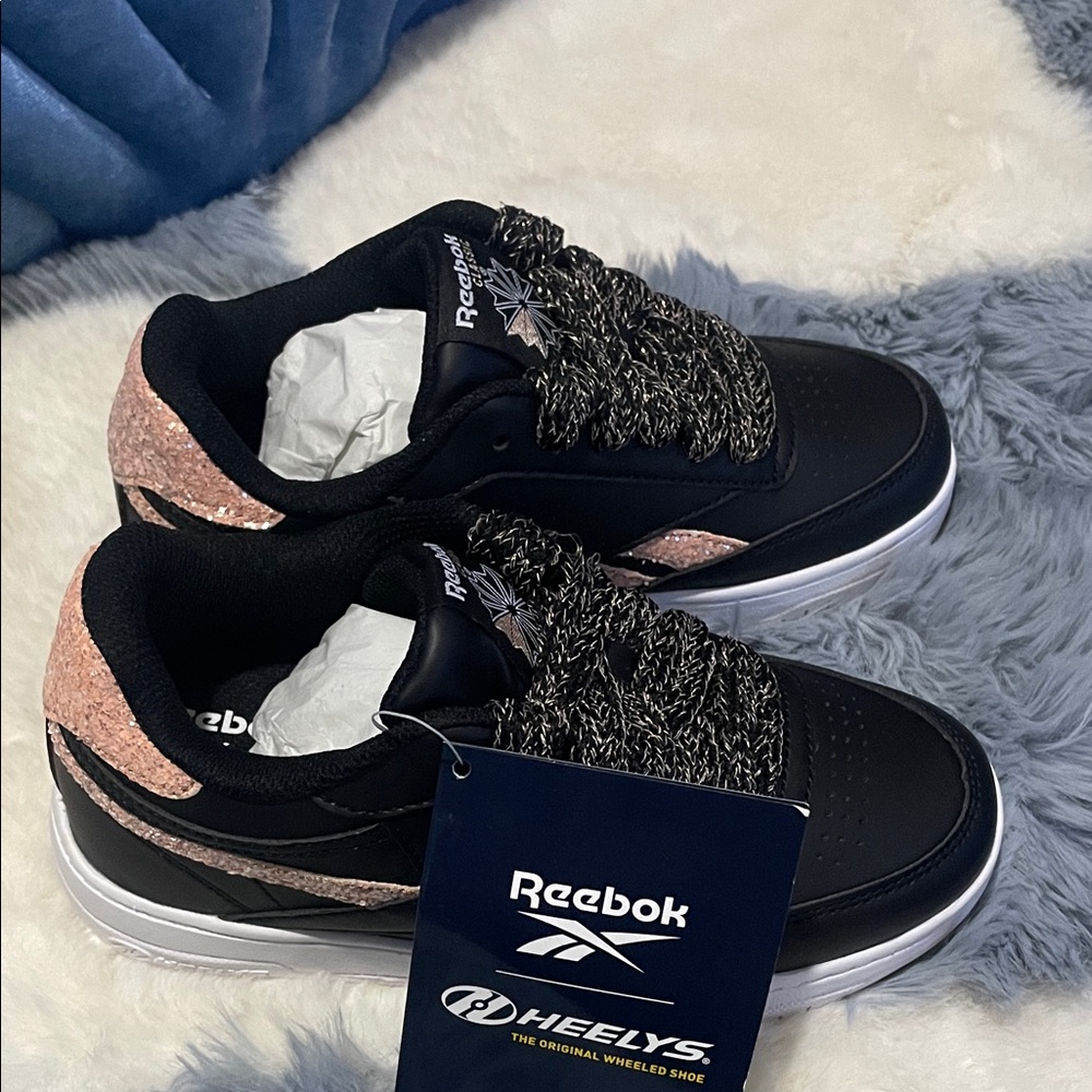 Reebok Kids Sneakers Black and Pink